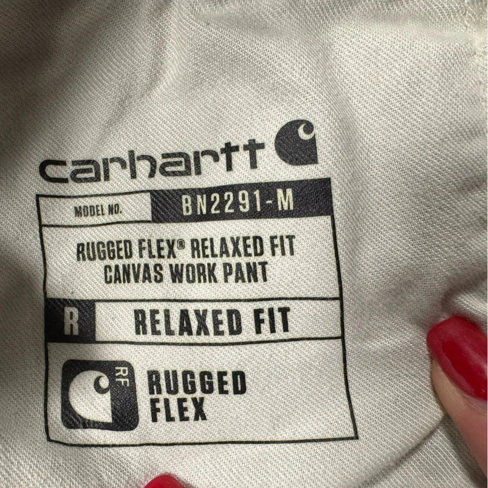 Carhartt Rugged Flex Relaxed Fit Canvas Work Pants Size 36x32